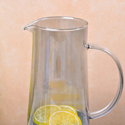 8-Pieces Pitcher & Glass Set with Tray